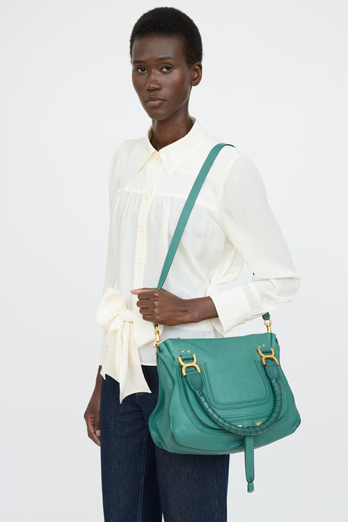 Chloé Leather Marcie Double Carry Bag