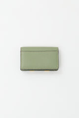 Chloé Green Leather Small Marcie Wallet