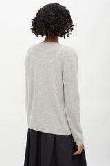 Chloé Grey Cashmere Cardigan