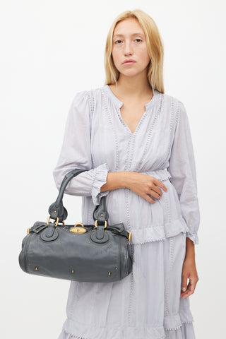 Chloé Grey Paddington Leather Bag