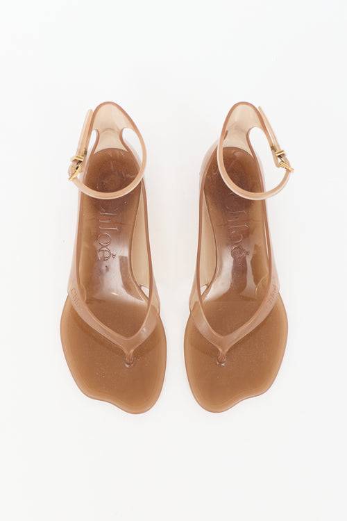 Chloé Jelly Thong Sandal