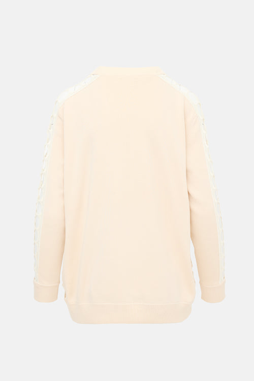 Chloé Lace Cutout Sweater