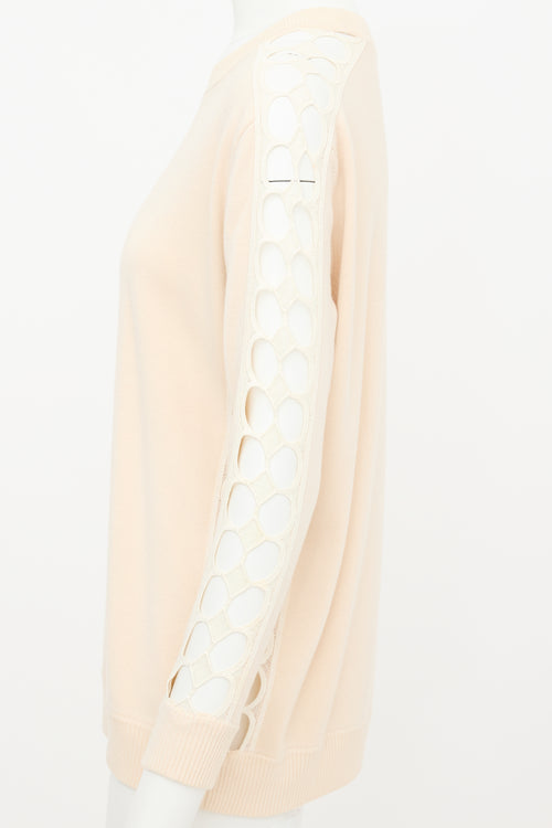 Chloé Lace Cutout Sweater