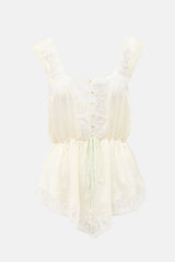 Chloé Lace Trim Cami Top