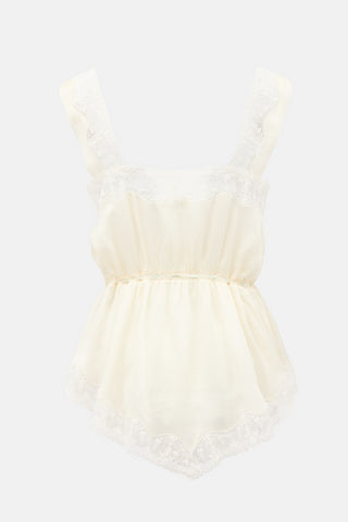 Chloé Lace Trim Cami Top