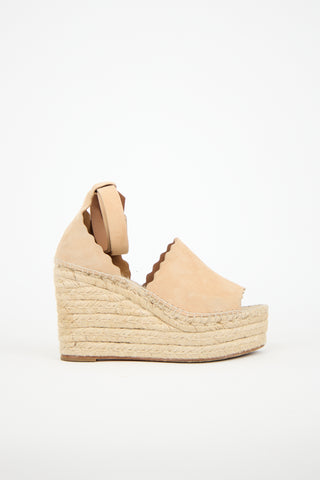 Chloé Lauren Wedge Espadrille