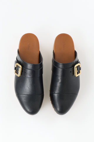 Chloé Leather Jeannette Mule