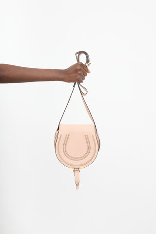 Chloé Leather Mini Marcie Bag