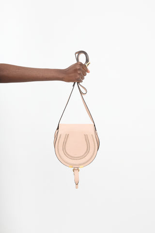 Chloé Leather Mini Marcie Bag