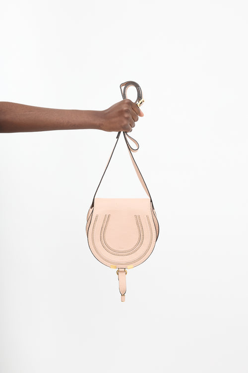 Chloé Leather Mini Marcie Bag