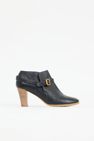 Chloé Leather Buckled Boot