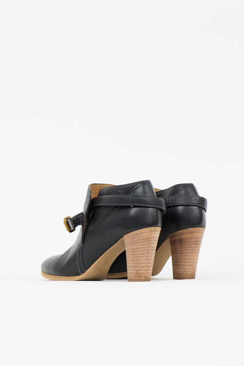 Chloé Leather Buckled Boot
