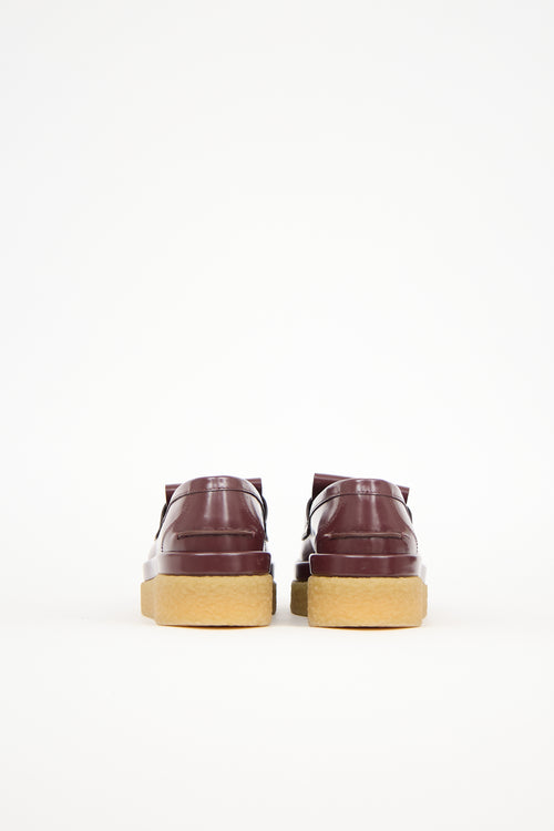 Chloé Leather Jamie Fringe Loafer