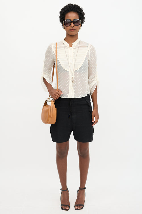 Chloé Leather Kiss Bag