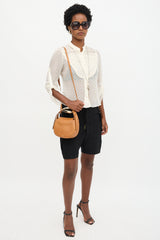 Chloé Leather Kiss Bag