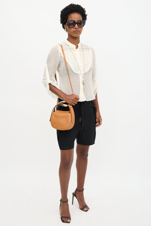 Chloé Leather Kiss Bag