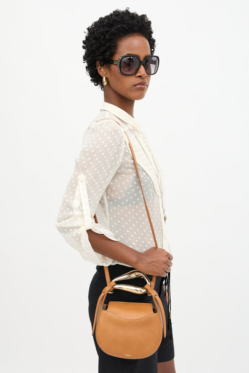 Chloé Leather Kiss Bag