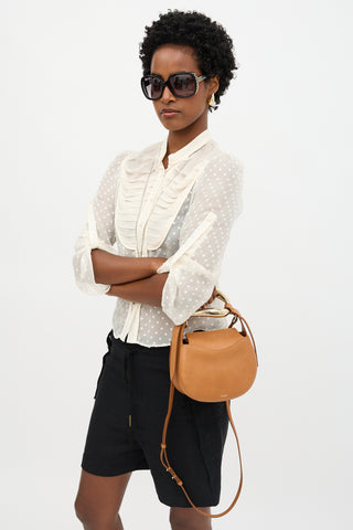 Chloé Leather Kiss Bag