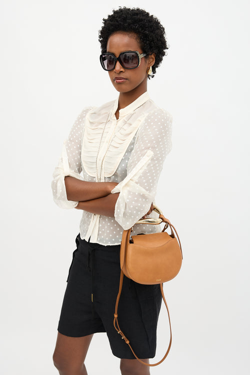 Chloé Leather Kiss Bag