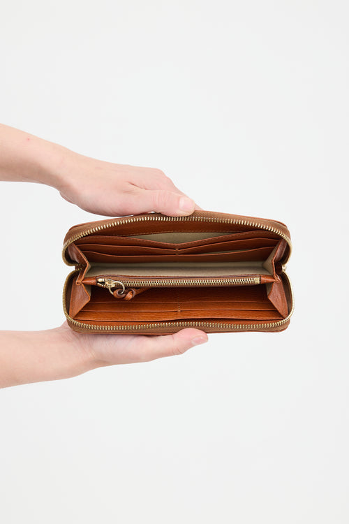Chloé Leather Lily Continental Wallet