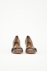 Chloé Leather Loafer Pump