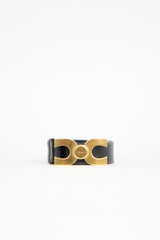 Chloé Leather Logo Buckle Belt