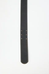 Chloé Leather Logo Buckle Belt