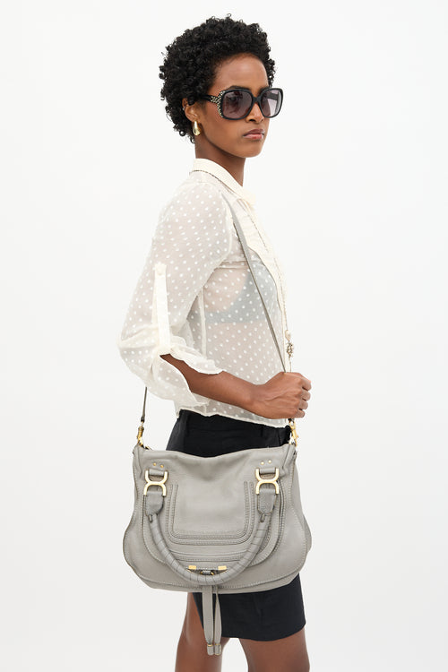 Chloé Leather Marcie Double Carry Bag