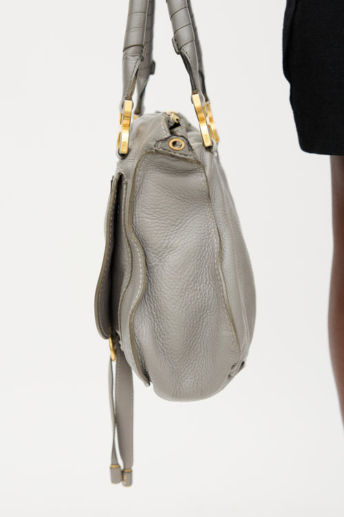 Chloé Leather Marcie Double Carry Bag