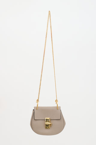 Chloé Leather Mini Drew Bag