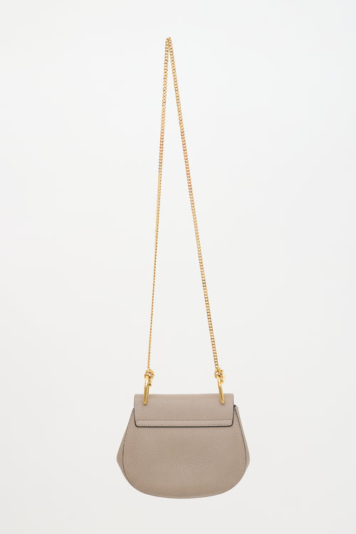 Chloé Leather Mini Drew Bag