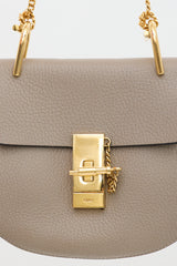 Chloé Leather Mini Drew Bag