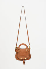Chloé Leather Mini Marcie Double Bag