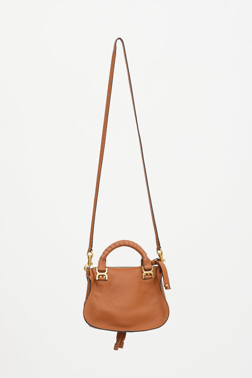 Chloé Leather Mini Marcie Double Bag