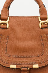 Chloé Leather Mini Marcie Double Bag