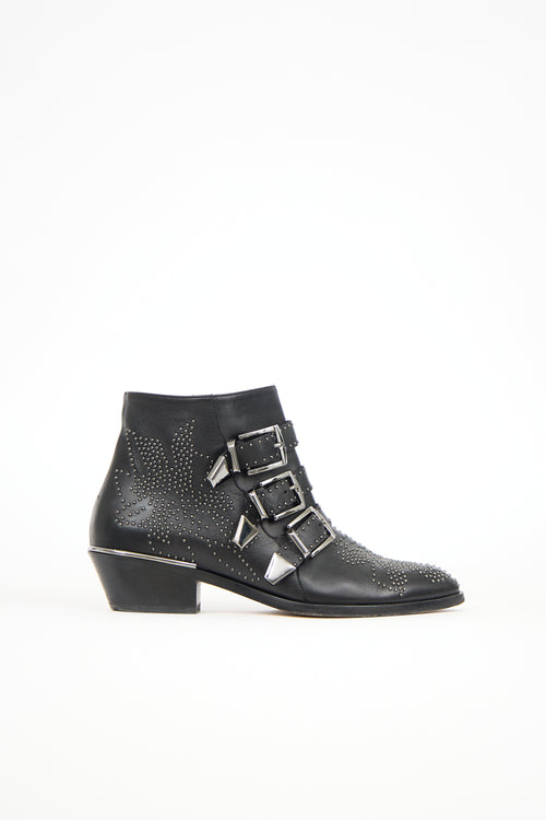 Chloé Leather Studded Susanna Boot