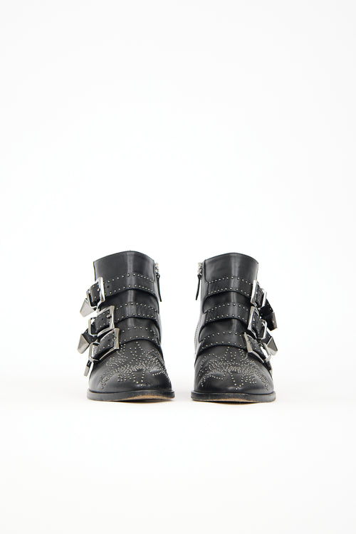 Chloé Leather Studded Susanna Boot
