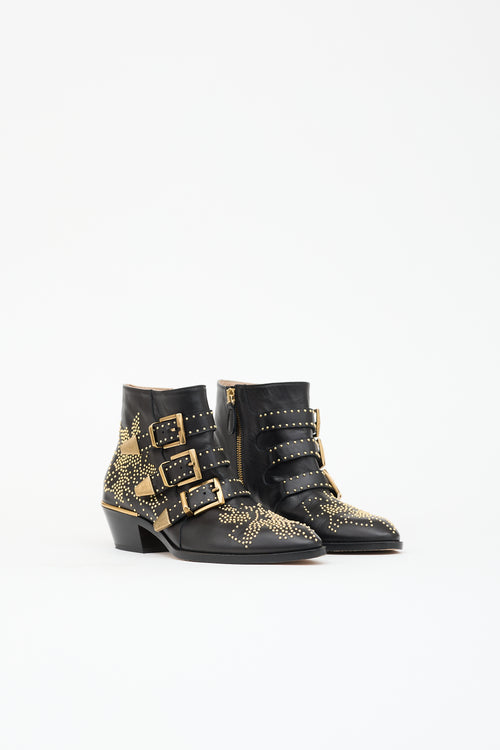 Chloé Leather Studded Susanna Boot