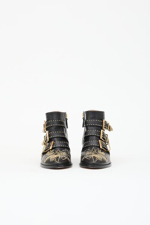 Chloé Leather Studded Susanna Boot