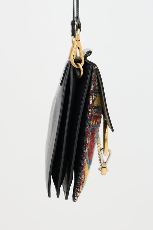 Chloé Leather Tapestry Faye Bag