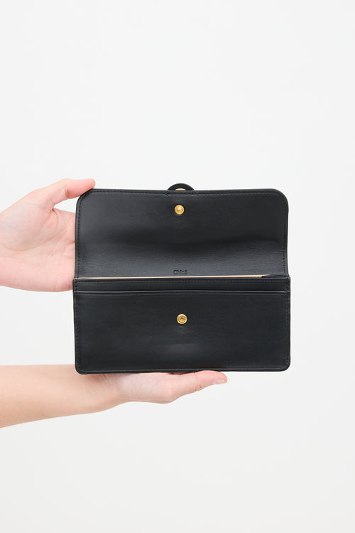 Chloé Leather Tess Long Wallet