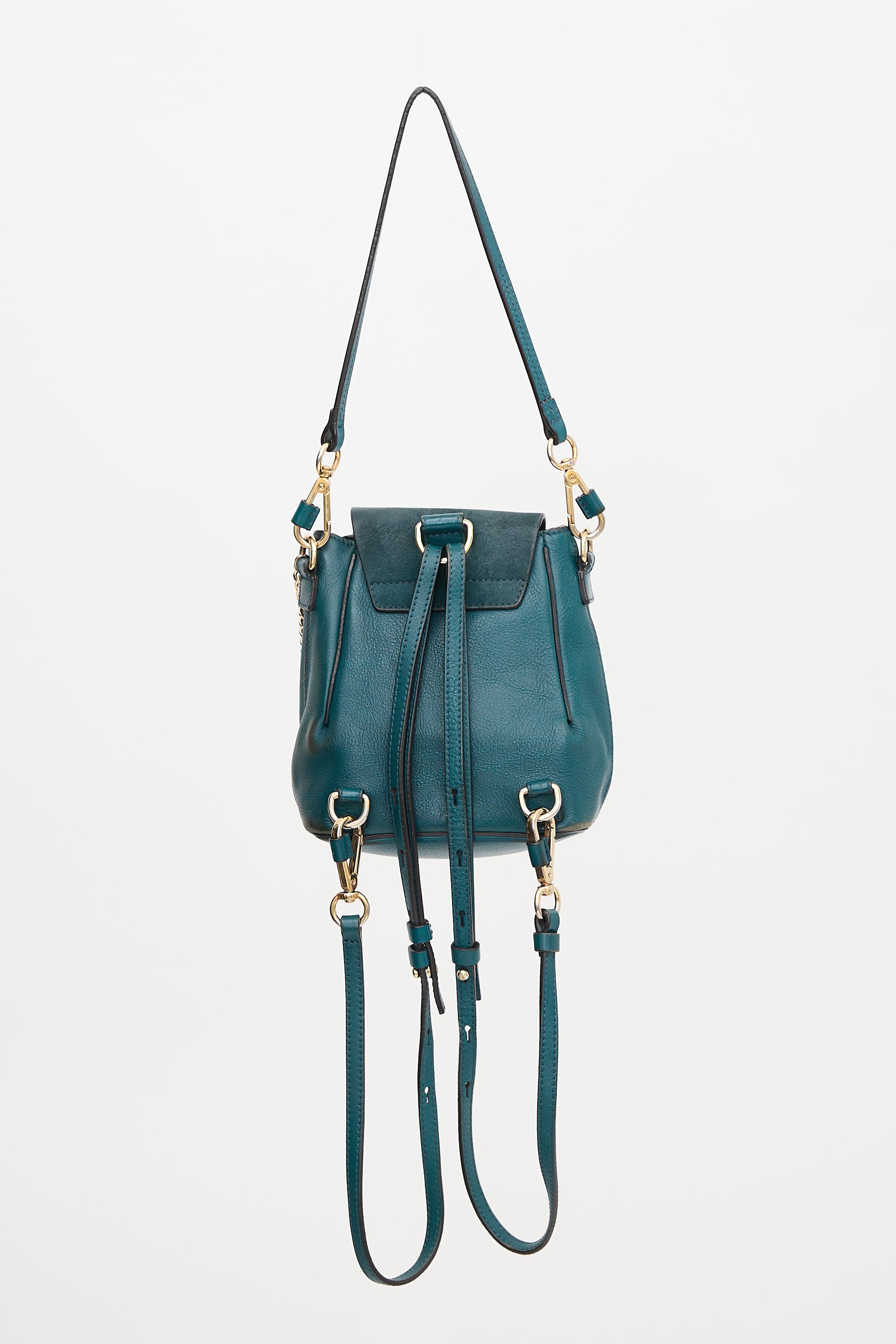 Chloé // Leather & Suede Mini Faye Backpack – VSP Consignment