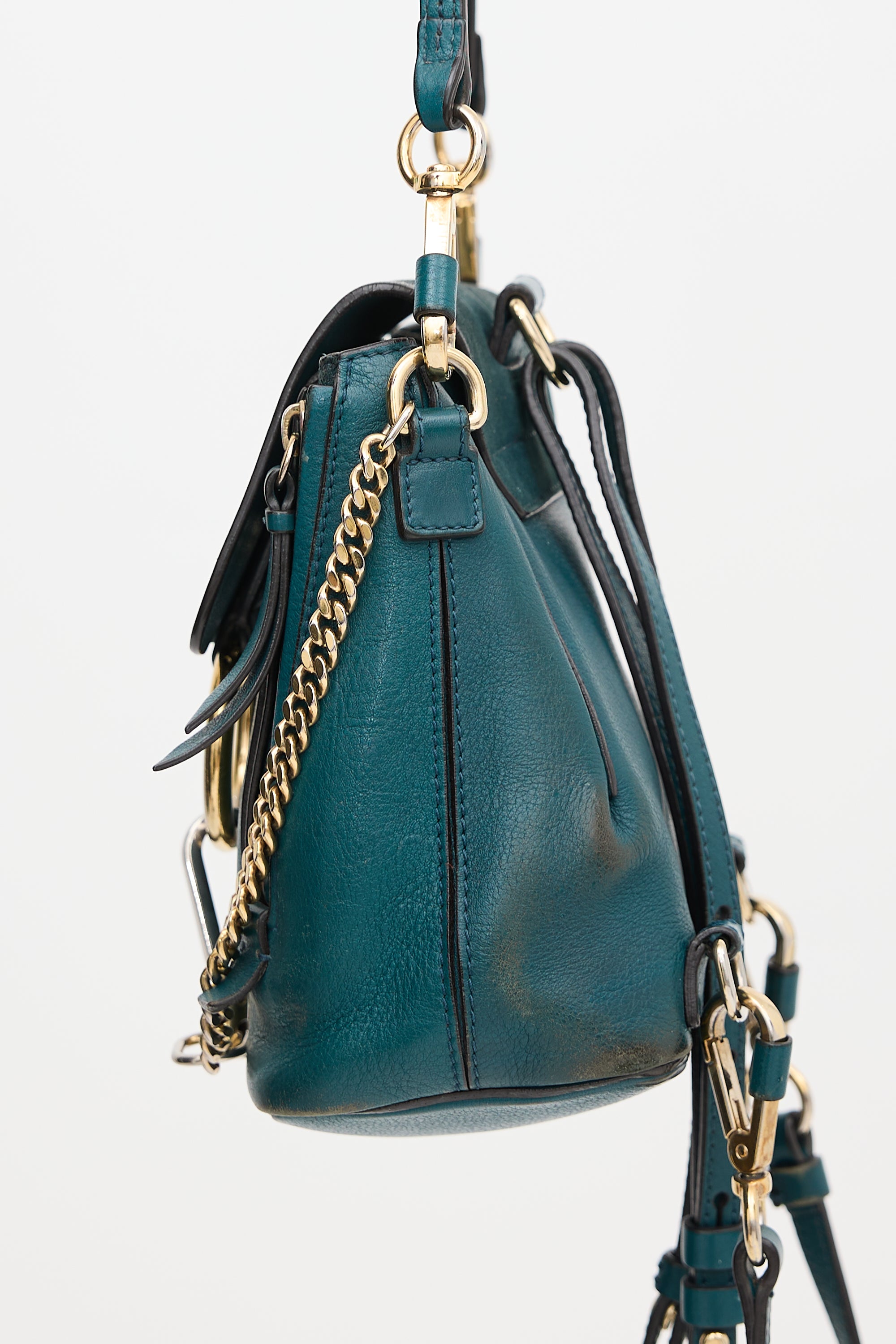 Chloé // Leather & Suede Mini Faye Backpack – VSP Consignment