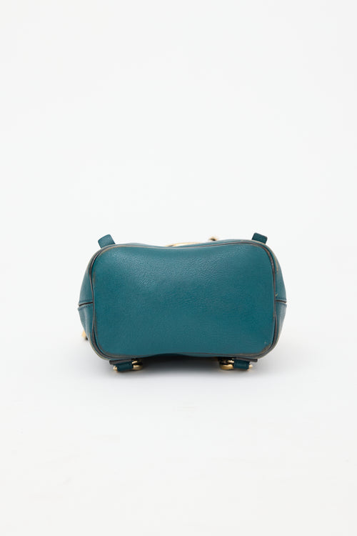 blue mini faye backpack Chlo Suede Calfskin Small Cloudy Leather tone hardware Coach F34830 Mini Faye Backpack
