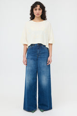 Chloé Logo Cropped T-Shirt