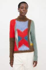 Chloé Mohair Intarsia Sweater
