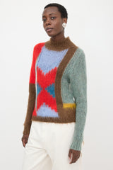 Chloé Mohair Intarsia Sweater