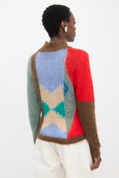 Chloé Mohair Intarsia Sweater