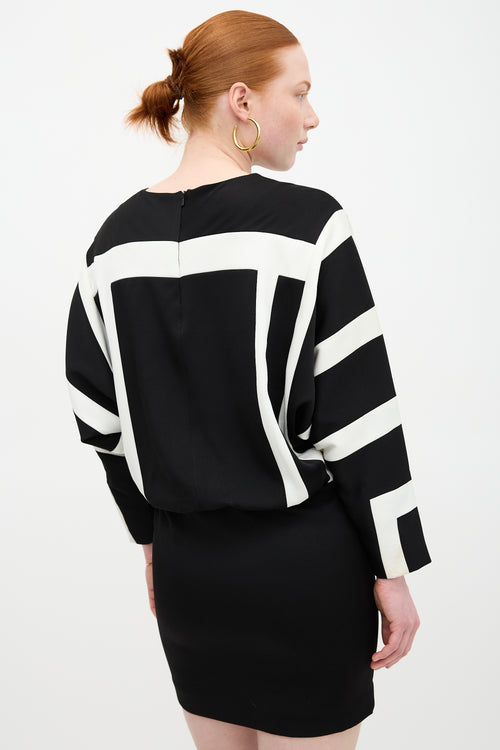 Chloé Monochrome Shift Dress