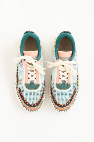 Chloé Nama Woven Sneaker